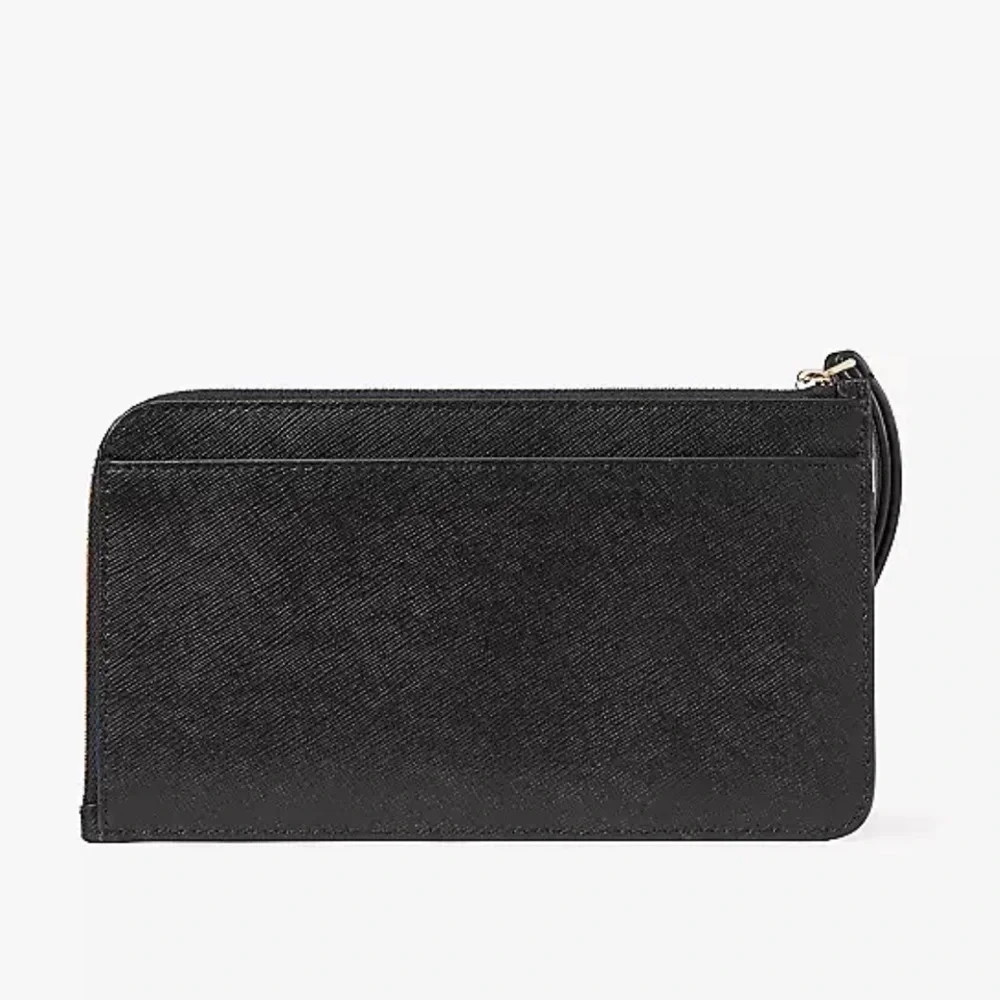 Kate Spade Lucy Medium L-Zip Wristlet
COLOR:
Black (Non Glitter)
NWT - Picture 3 of 16